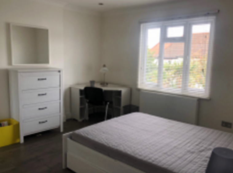 large double Bedroom, 70 Golders Manor drive.